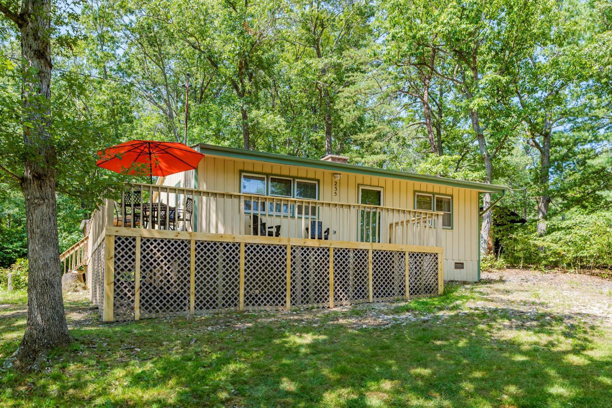 River Access Cabin W Hot Tub, Deck, Grill, & Wifi Luray Exterior photo