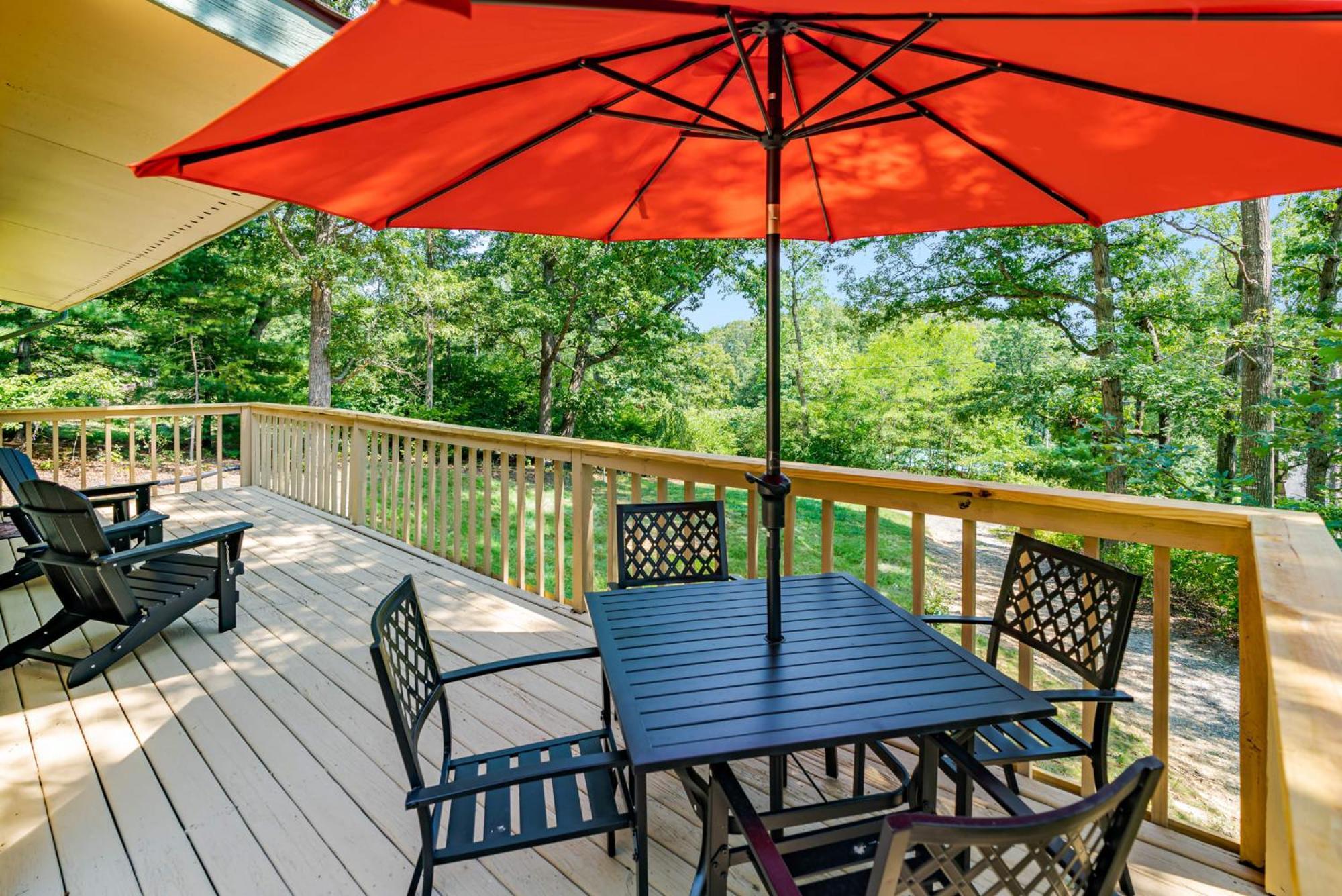 River Access Cabin W Hot Tub, Deck, Grill, & Wifi Luray Exterior photo